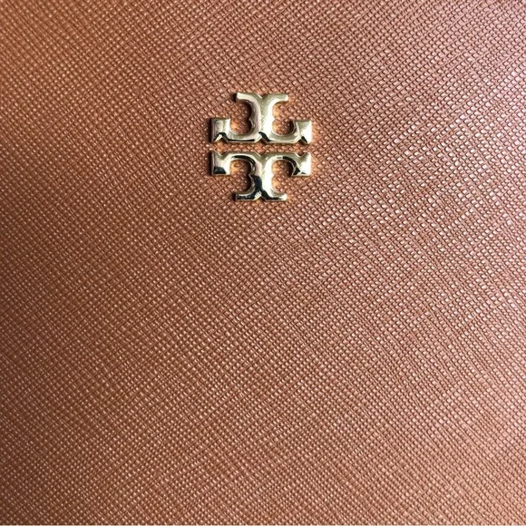 Tory Burch Cardamom Extra Large Zippered Tote Excellent Condition HP - Picture 11 of 17